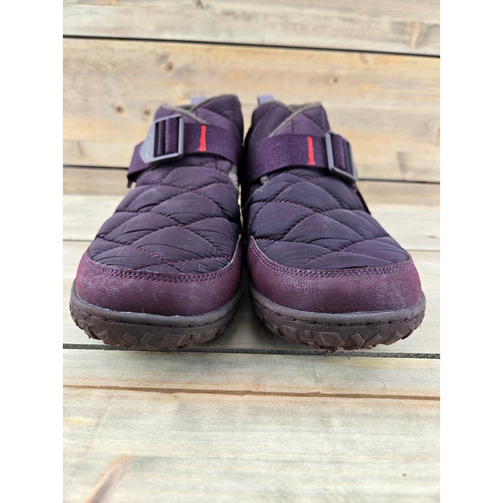 Chaco Ramble Puff Plum Purple Quilted Nylon Slip On Booties Womens 9.5 Comfort - Picture 3 of 9